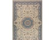 Высокоплотный ковер Royal Esfahan-1.5 2879A Cream-Blue - высокое качество по лучшей цене в Украине